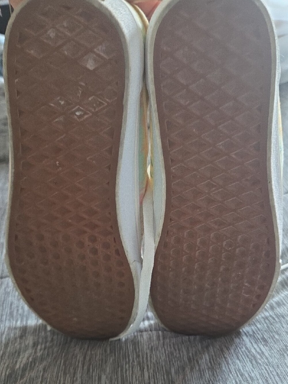 Vans Ward Pyschodelic Pastel Tie-Dye Low Tops Sz 9.5W - Picture 5 of 10